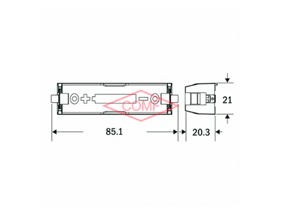 BHC-18650-3-SMT